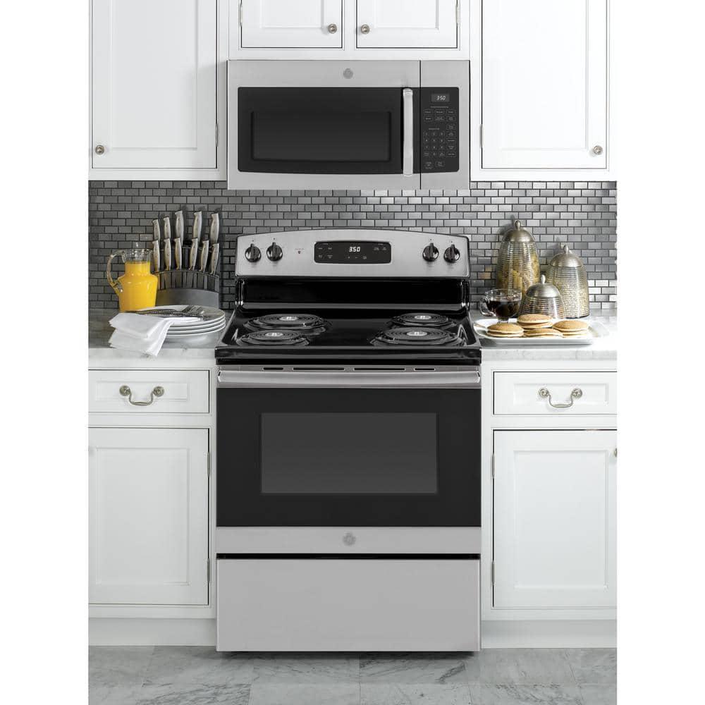 GE 16 cu ft OvertheRange Microwave in Stainless Steel