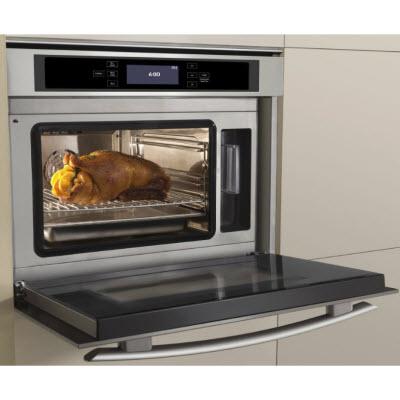 JennAir 24-inch, 1.3 cu. ft. Built-in Single Wall Oven with Steam and Convection JBS7524BS