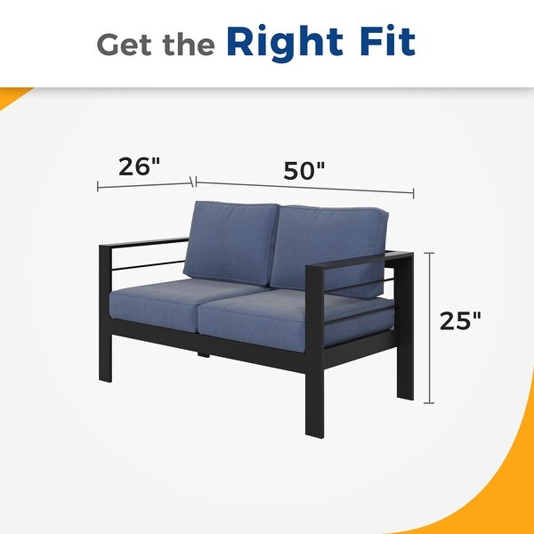 Royalcraft Aluminum Outdoor Loveseat