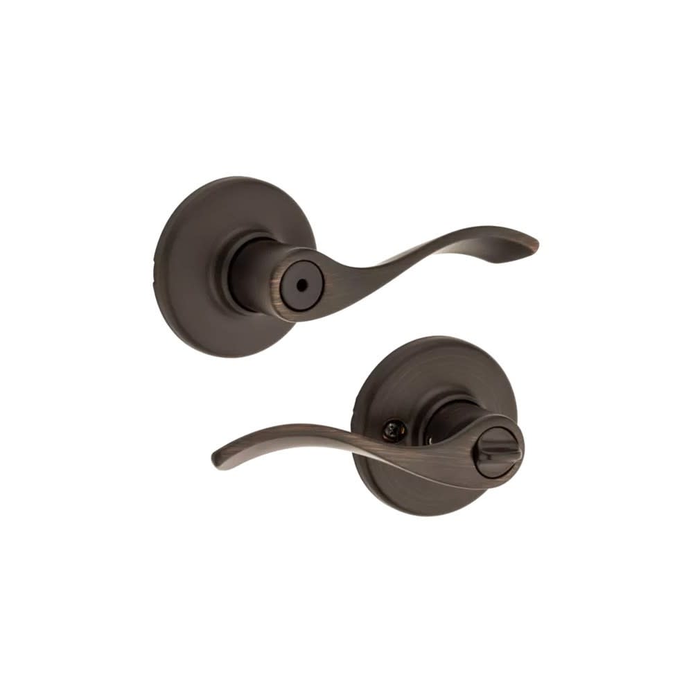 Venetian Bronze Bed/Bath Balboa Privacy Door Lever