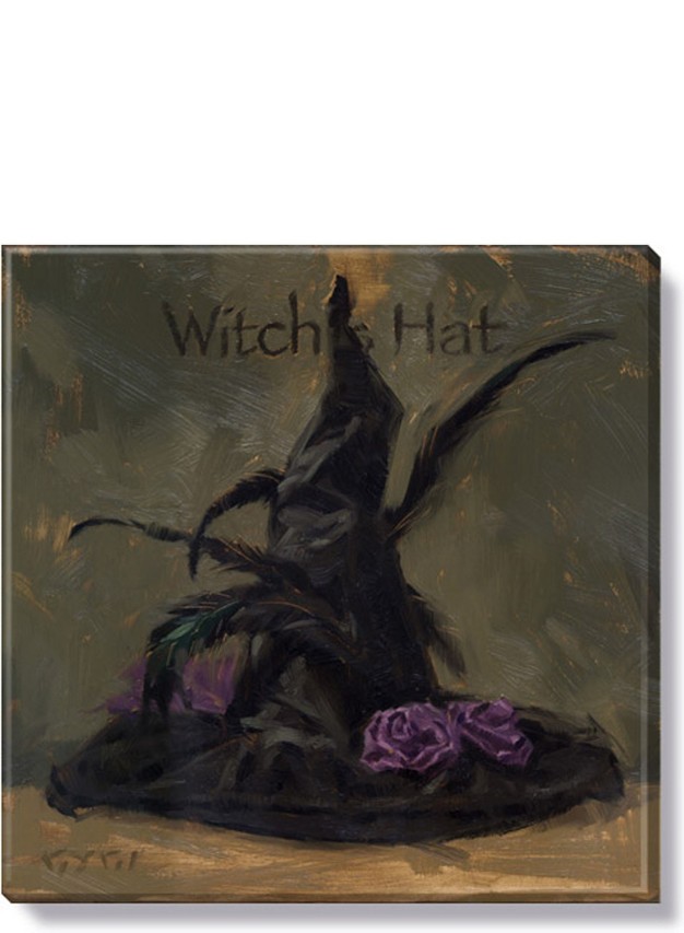 Sullivans Darren Gygi Witch x27 s Hat Canvas Museum Quality Giclee Print Gallery Wrapped Handcrafted In Usa