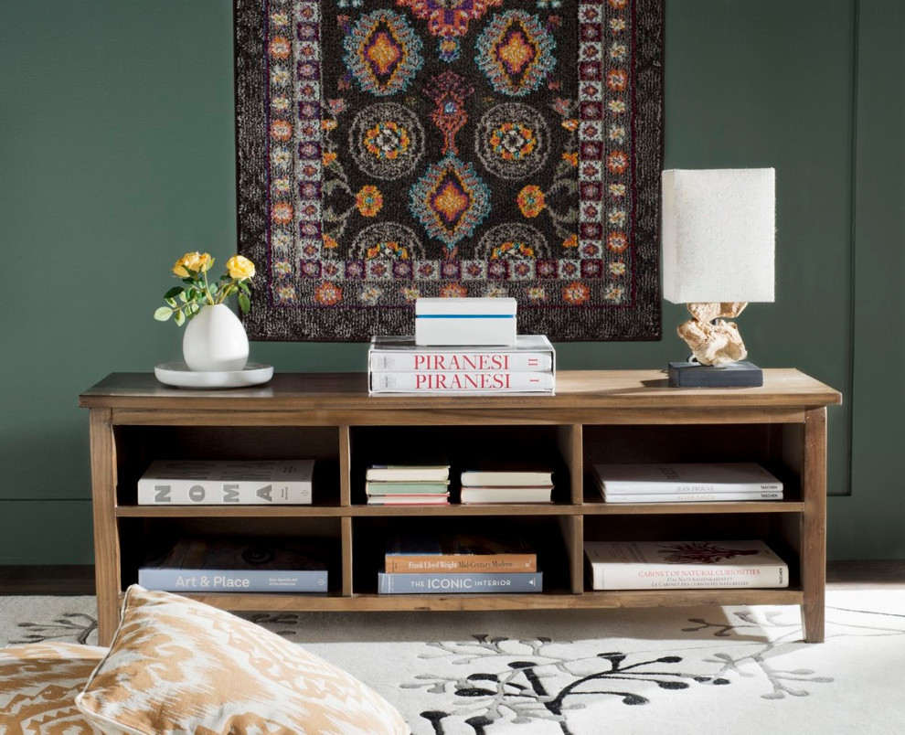 Adele Low Bookshelf Oak   Transitional   Bookcases   by Virgil Stanis Design  Houzz