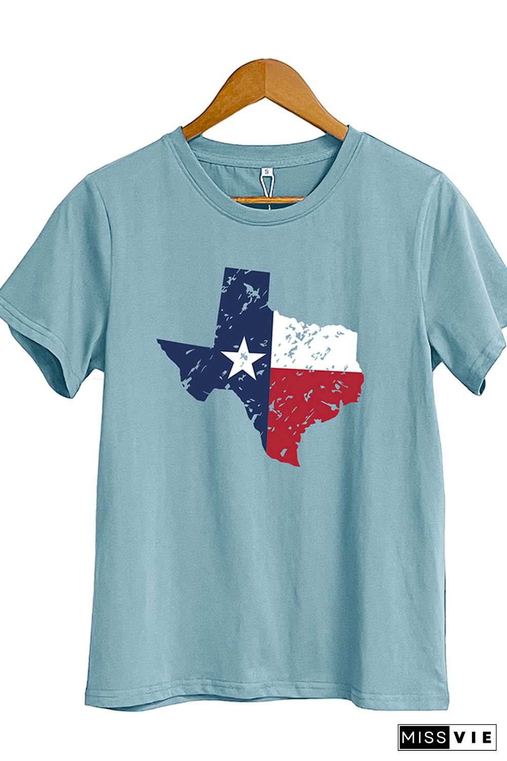 Texas Flag Short Sleeve Graphic Tee Wholesale