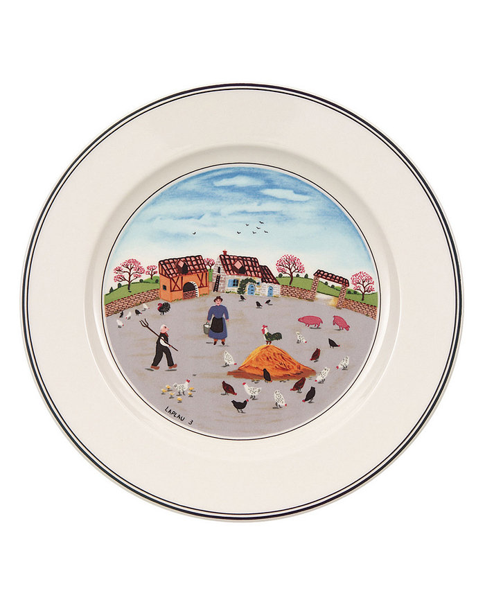 Villeroy and Boch Design Naif Salad Plate Country Yard