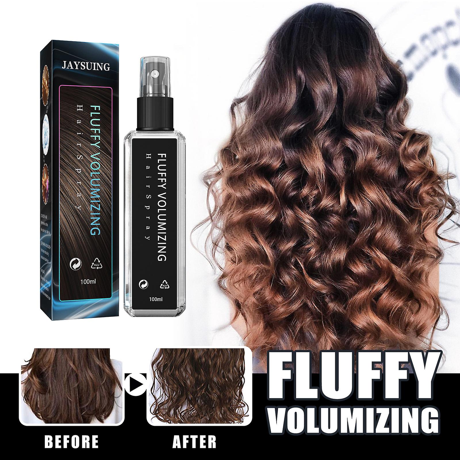 Hair Styling Spray Moisturizing Styling Long-lasting Curl Styling Hair Spray Hair Styling Fluffy Gel Water