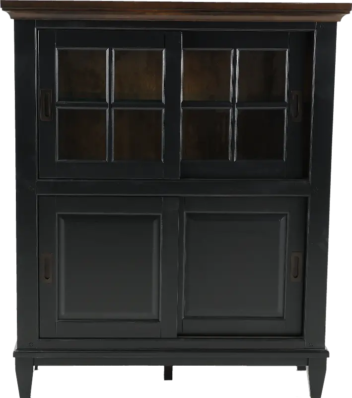 Lakeside Black Curio Cabinet