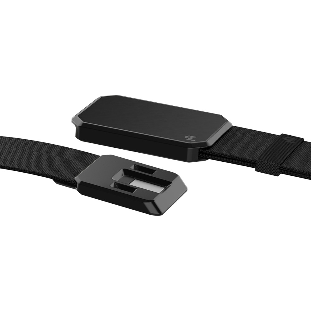 Groove Life Black Belt with Black Magnetic Buckle ;