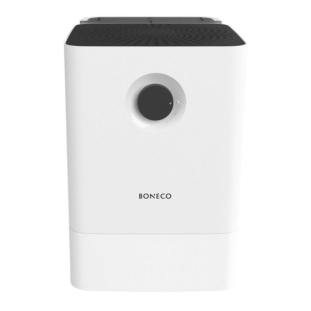 BONECO 2 in 1 Whisper Quiet Console Humidifier Air Washer with Auto Shut Off White 46534