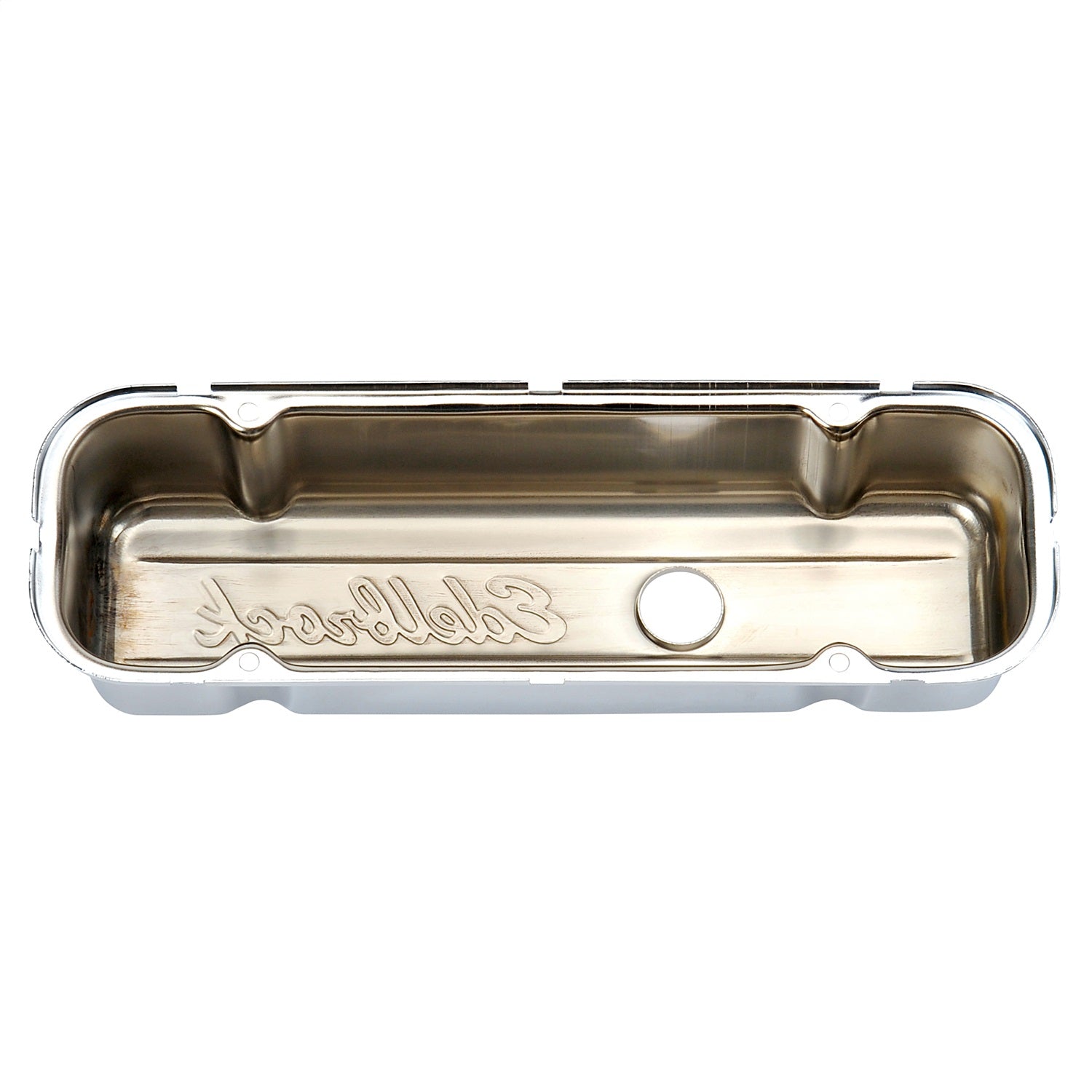 Edelbrock 4486 Signature Series Chrome Valve Covers - Set of 2