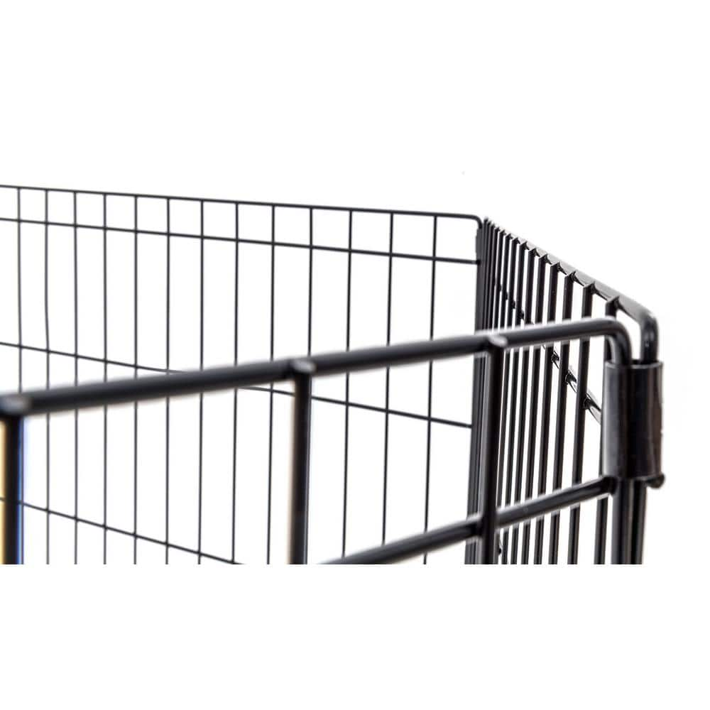 Lucky Dog 24 in. High Heavy Duty Dog Exercise Pen with Stakes ZW 11624