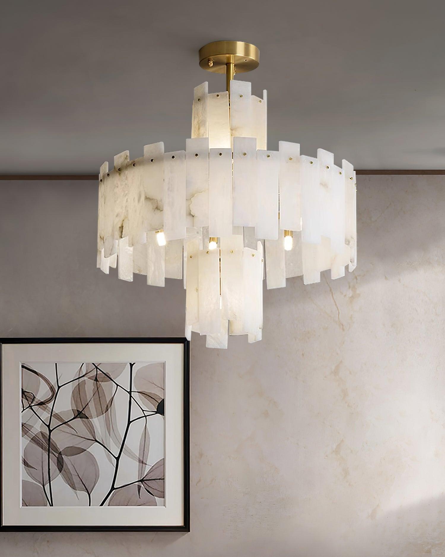 Regina Alabaster Chandelier