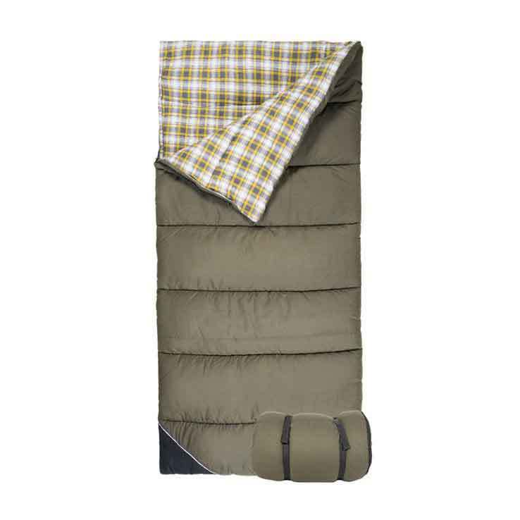 TETON Sports Sportsman's 0 Degree Regular Rectangular Sleeping Bag  Green