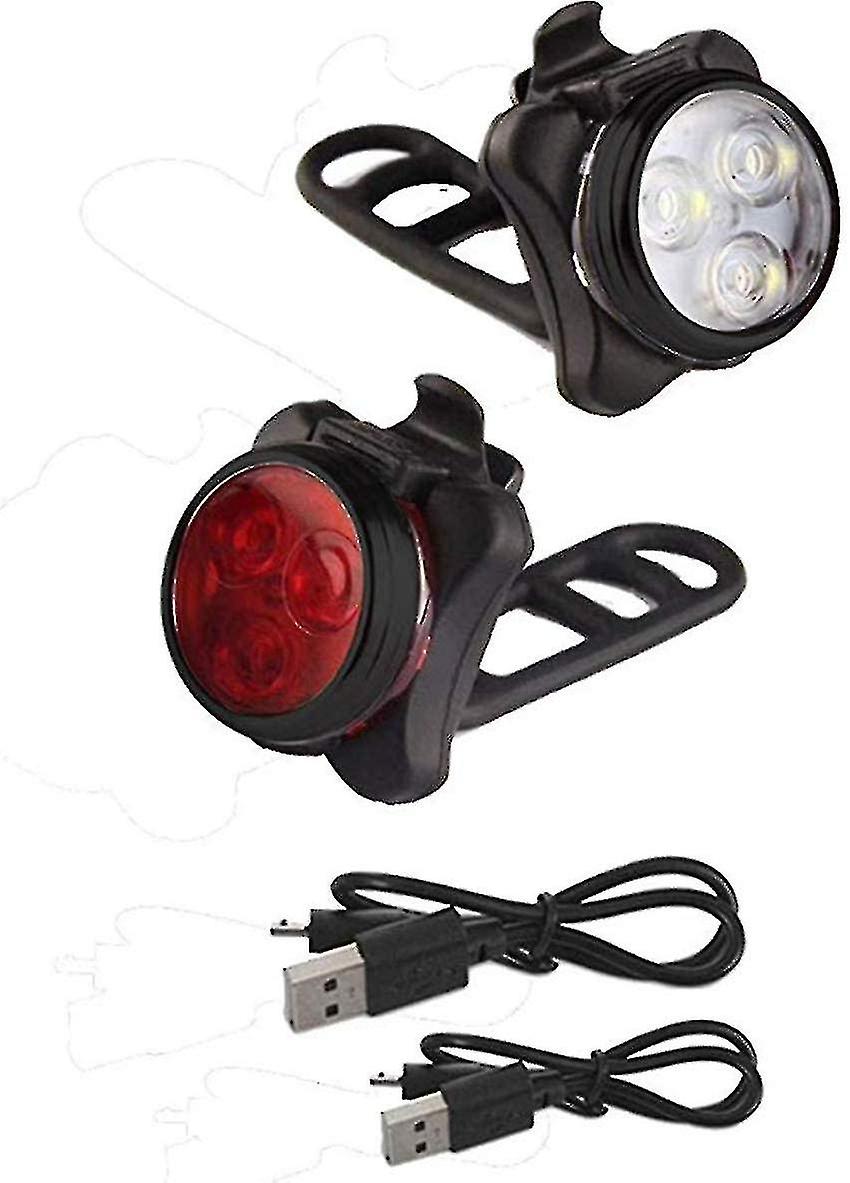 Bike Light Set， Usb Rechargeable Bike Light， Bike Light Bike Light