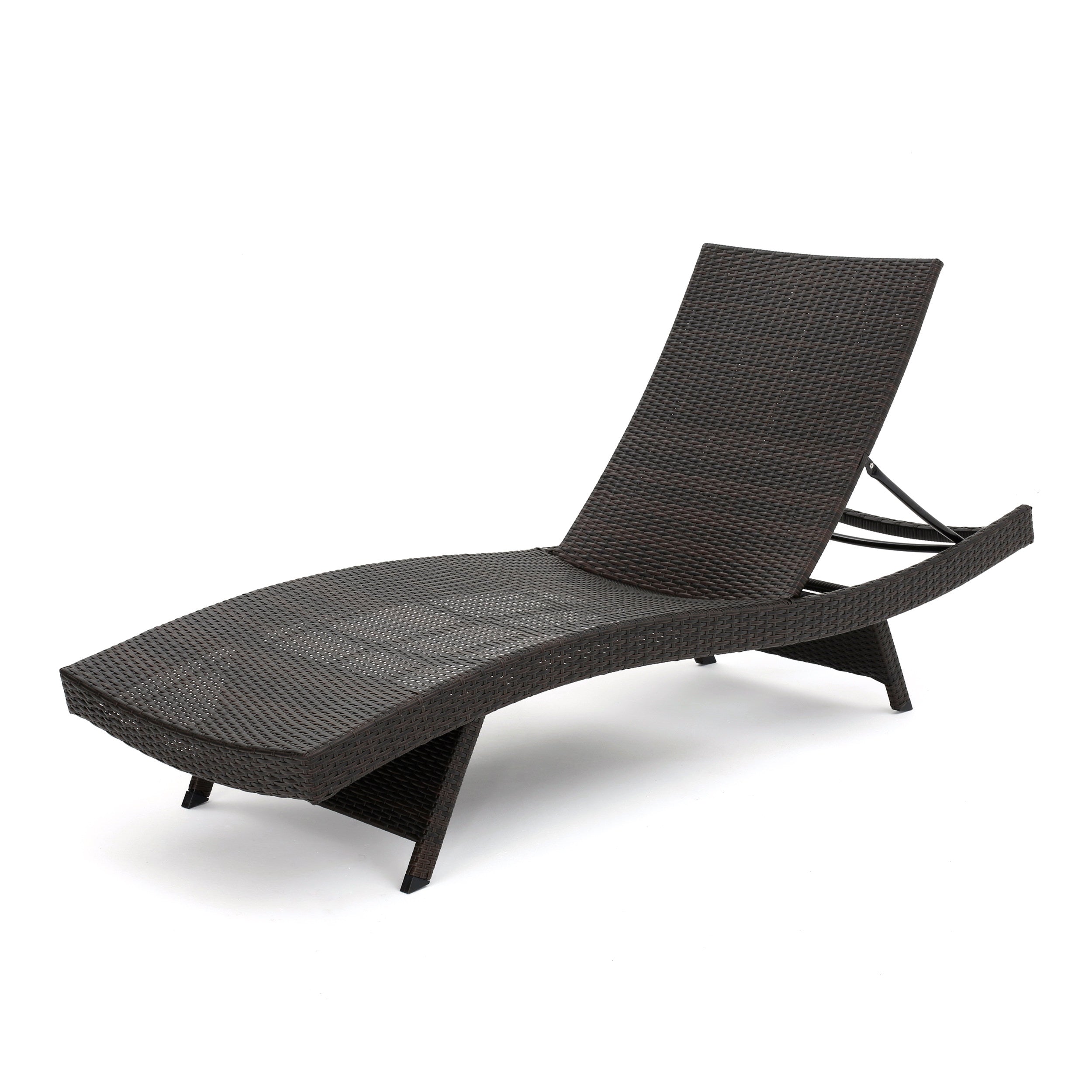 Savana Outdoor Patio Wicker Lounge with Cover