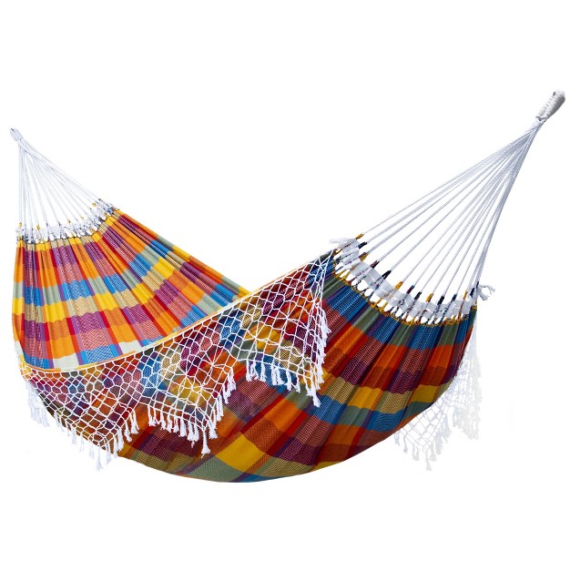 Vivere Authentic Double Brazilian Tropical Hammock