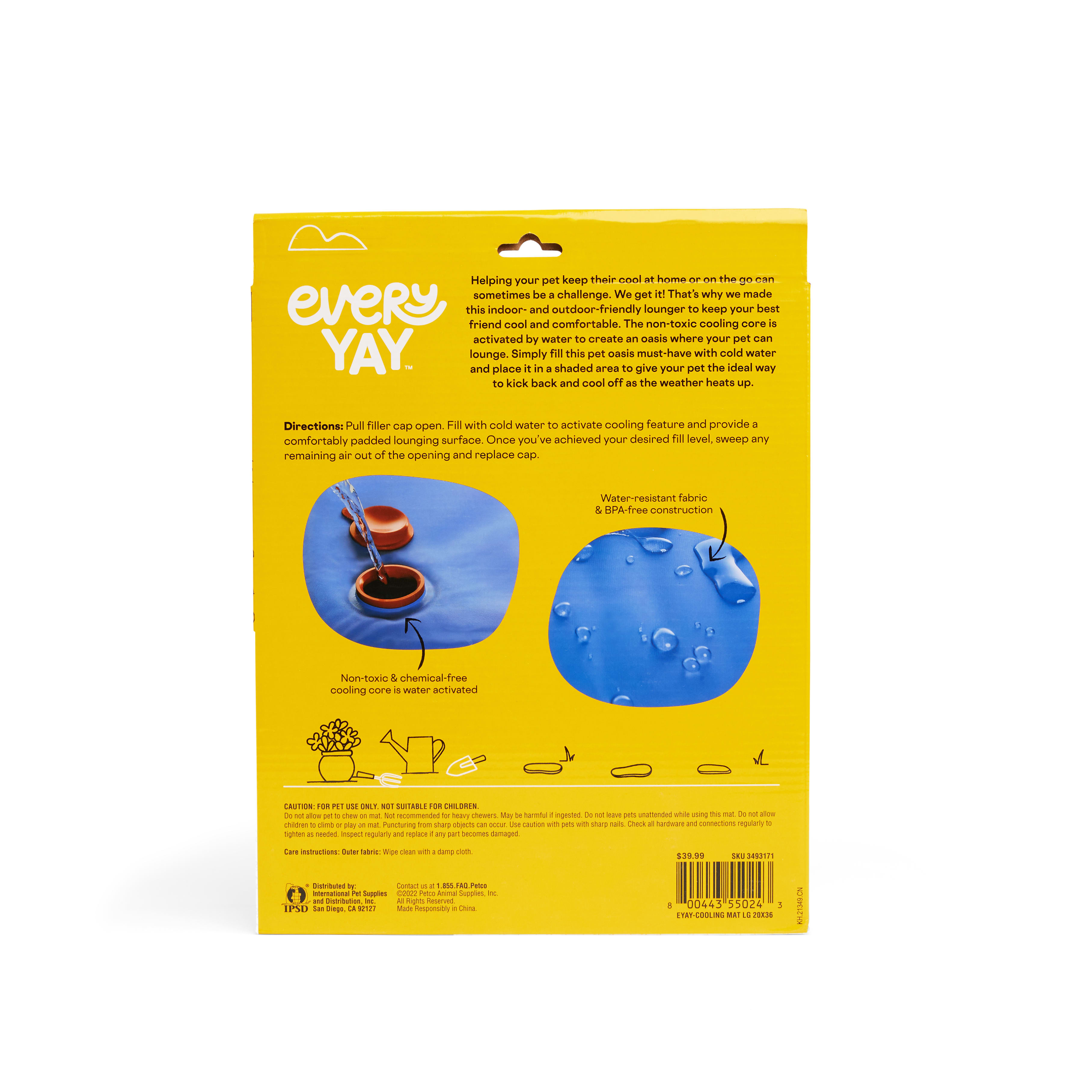 EveryYay Cooling Dog Mat， 20