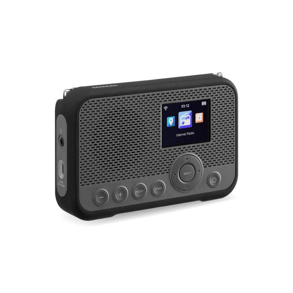 Sangean WFR-39 FM-RDSSpotify ConnectInternet RadioAirMusic Control Rechargable Portable Digital Radio WFR-39