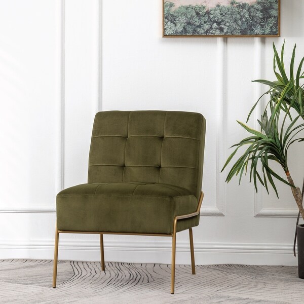 Carbon Loft Hofstetler Armless Accent Chair