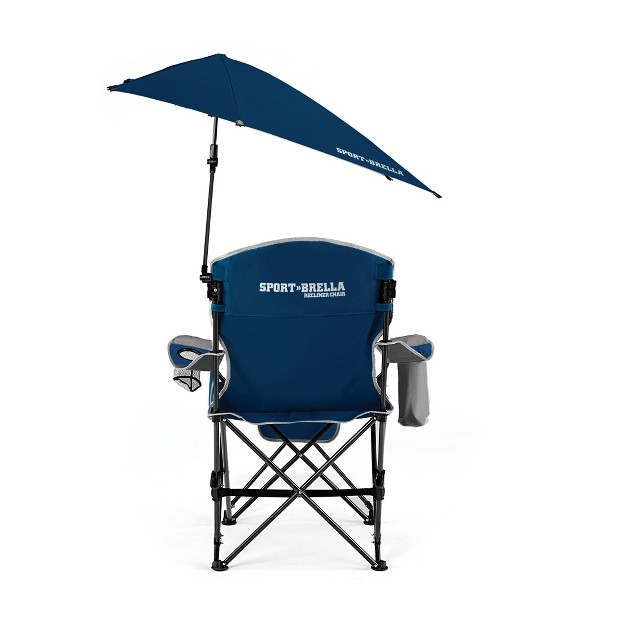 Sport brella Portable Recliner Chair Midnight Blue