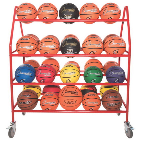 Champion Sports BRCPRO Deluxe Pro Ball Cart