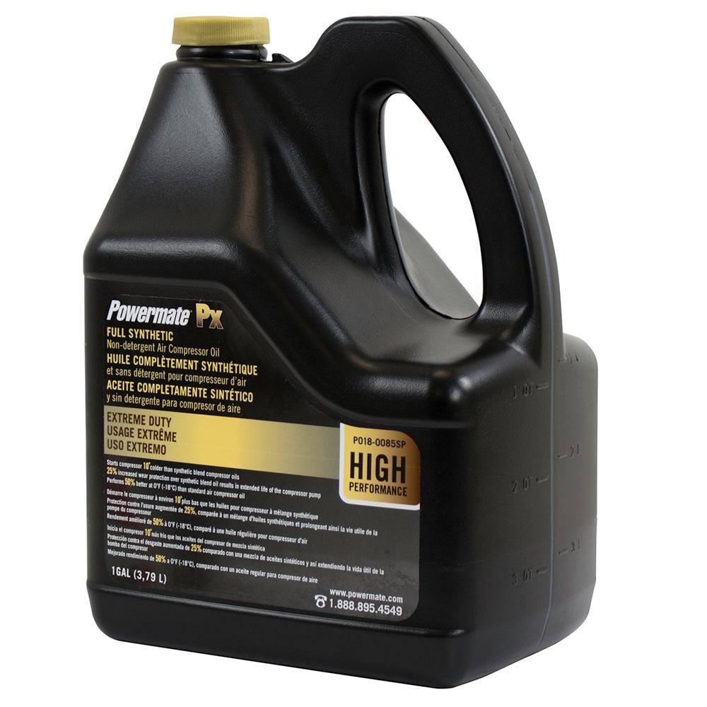 Powermate 1 Gal. 100% Full Synthetic Air Compressor Oil P018-0085SP