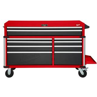 MW High Capacity 56 in. 10-Drawer Rolling Tool Chest Cabinet 48-22-8557