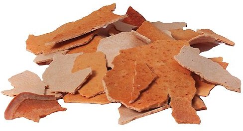 JustFoodForDogs Salmon Bark Dehydrated Dog Treats， 5-oz bag