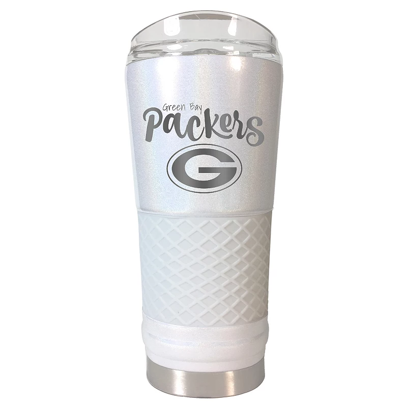 Green Bay Packers 24 oz Opal Finish Vacuum Insulated NFL Draft Tumbler