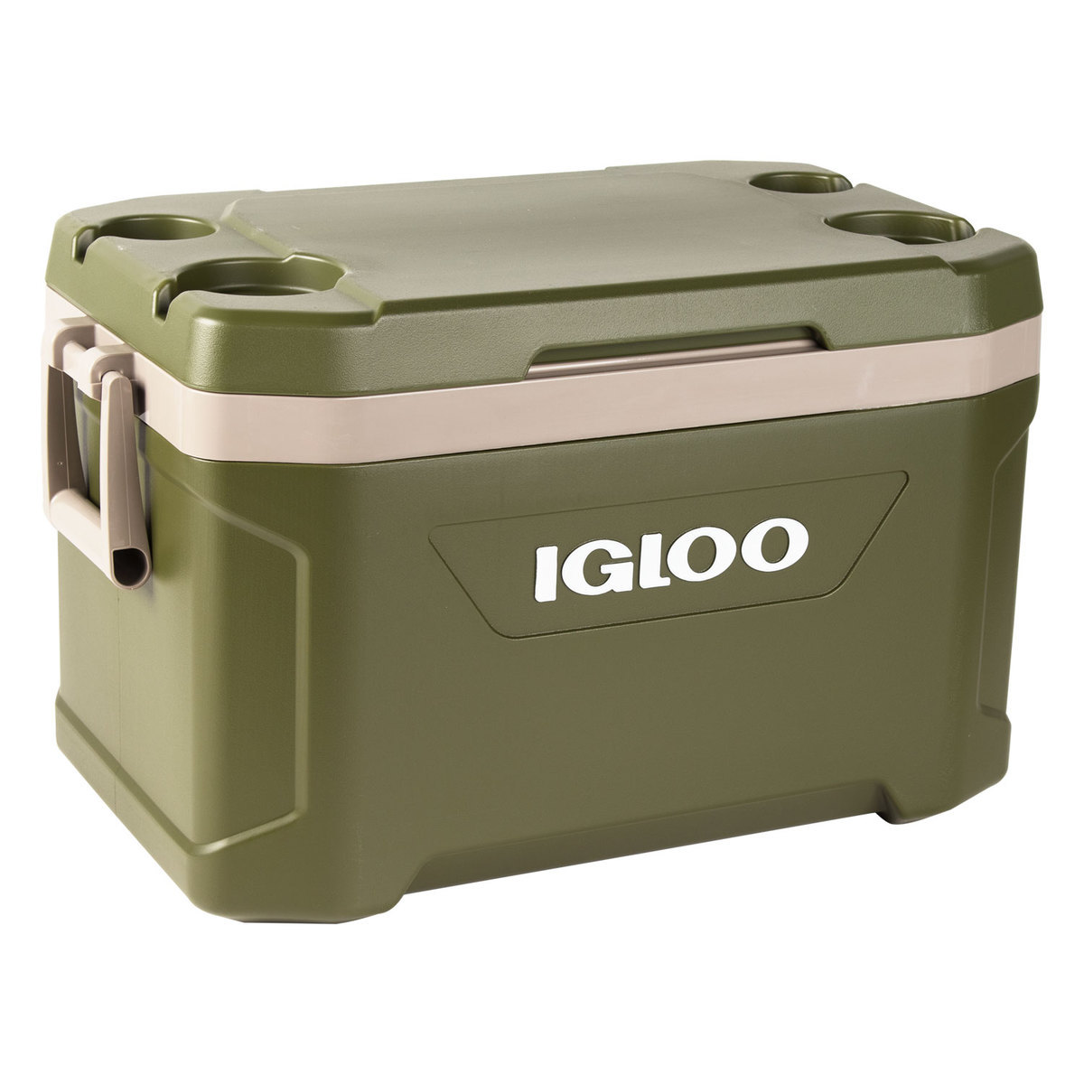 Igloo Latitude 52 Quart Cooler  Sand