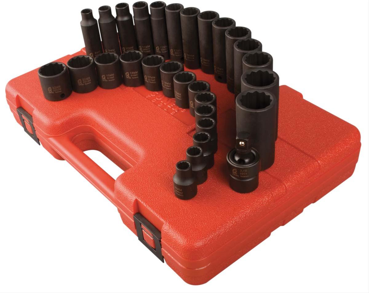 Sunex 3330 Sunex Tools Master Impact Socket Sets