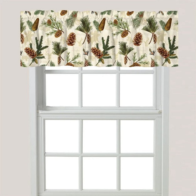 Laural Home Pincecone Window Valance