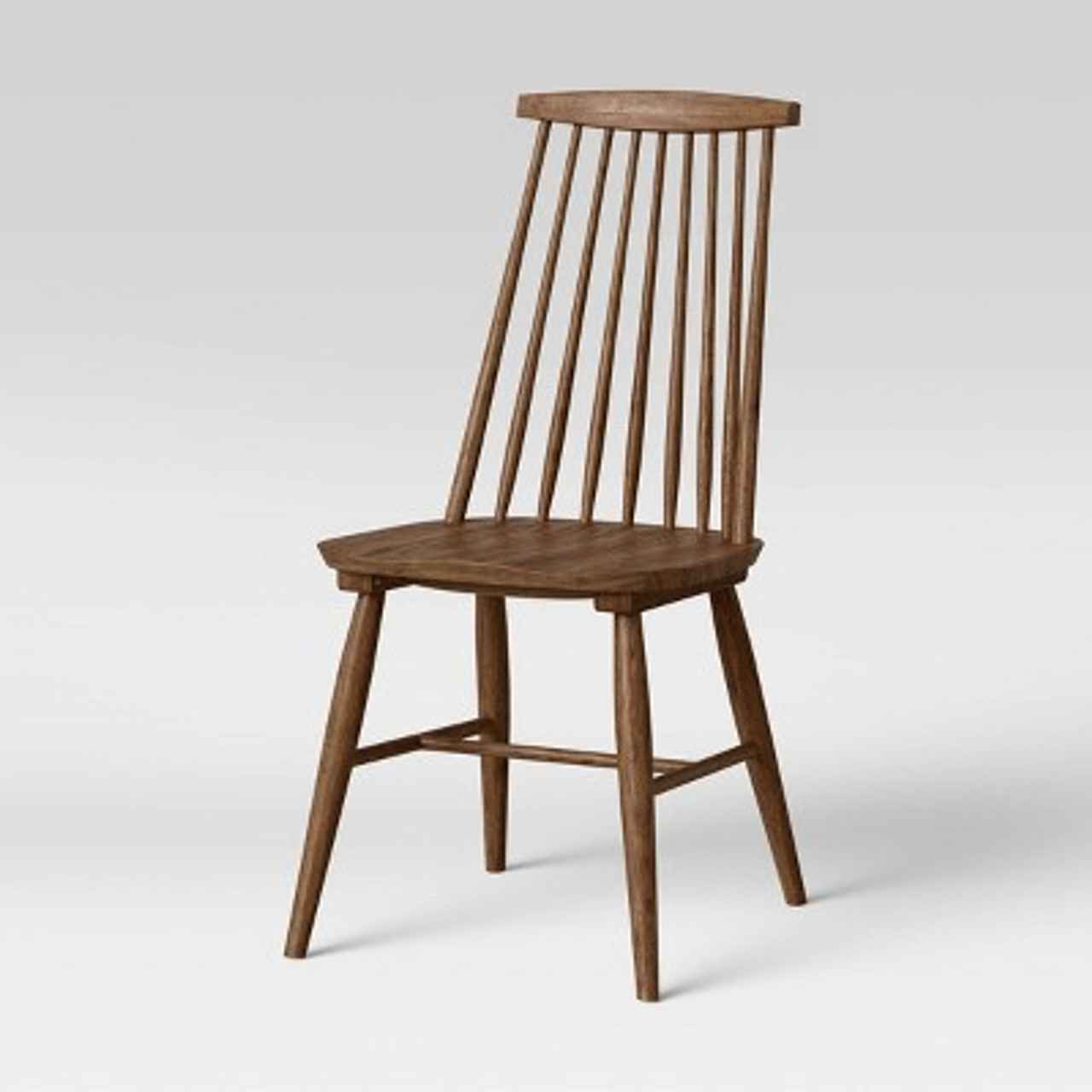 Harwich High Back Windsor Dining Chair Walnut - Threshold