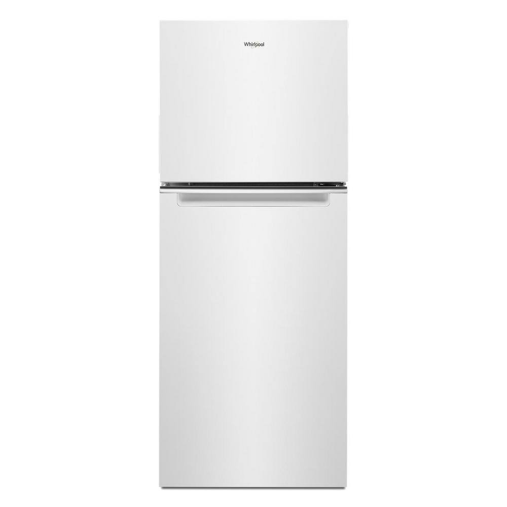 Whirlpool 24 in. 11.6 cu. ft. Top Freezer Refrigerator in White Counter Depth ENERGY STAR WRT312CZJW