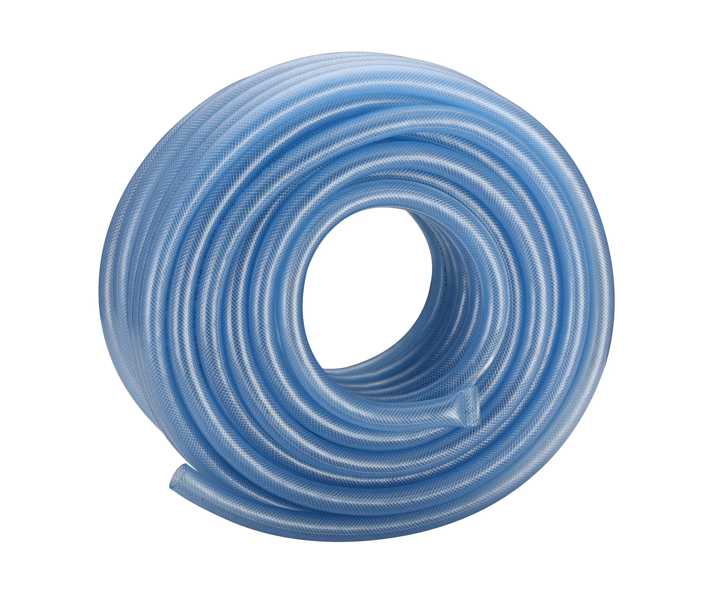 Polyester Baided Water Hose Transparent garden Hose pipe Plastic tube PVC braided hose