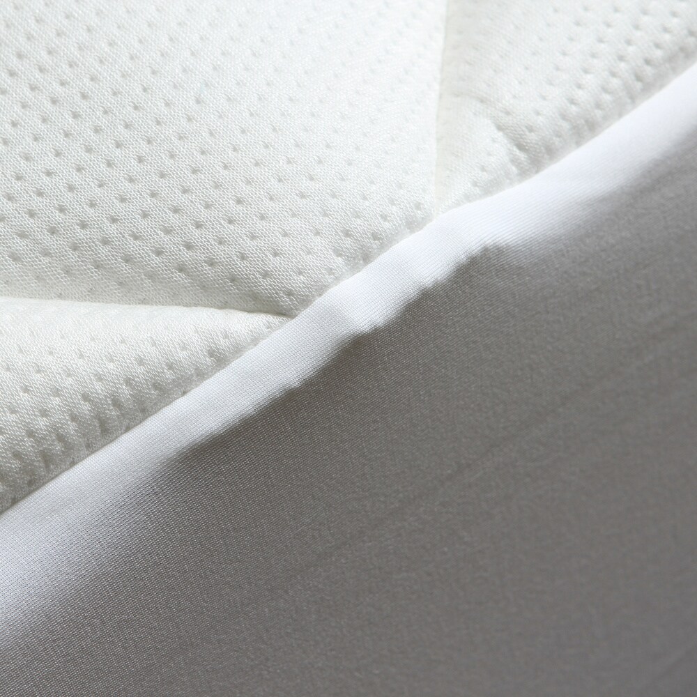 Spa Luxe Super Plush Viscose from Bamboo Mattress Pad Twin XL   White