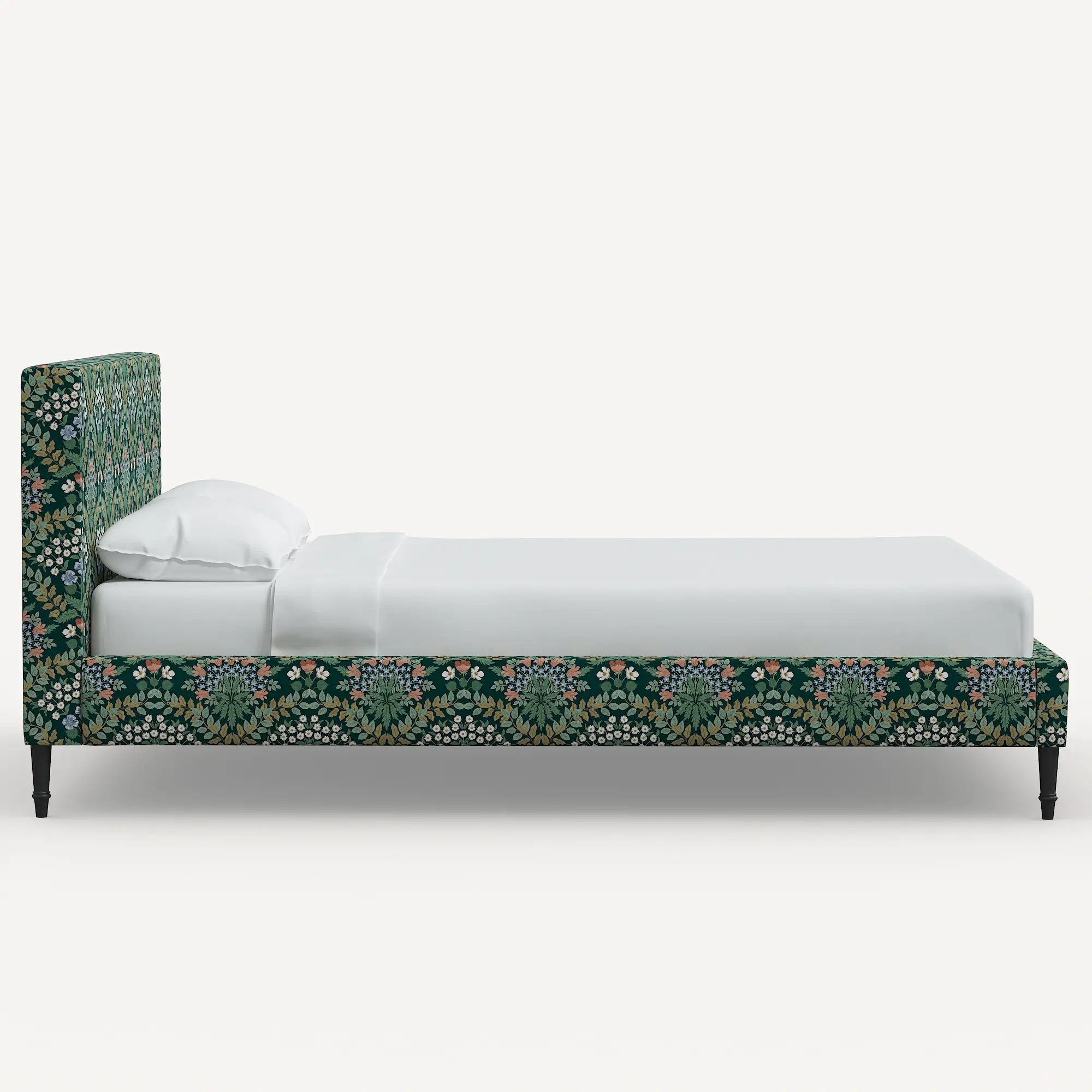 Rifle Paper Co Elly Bramble Emerald Twin Platform Bed