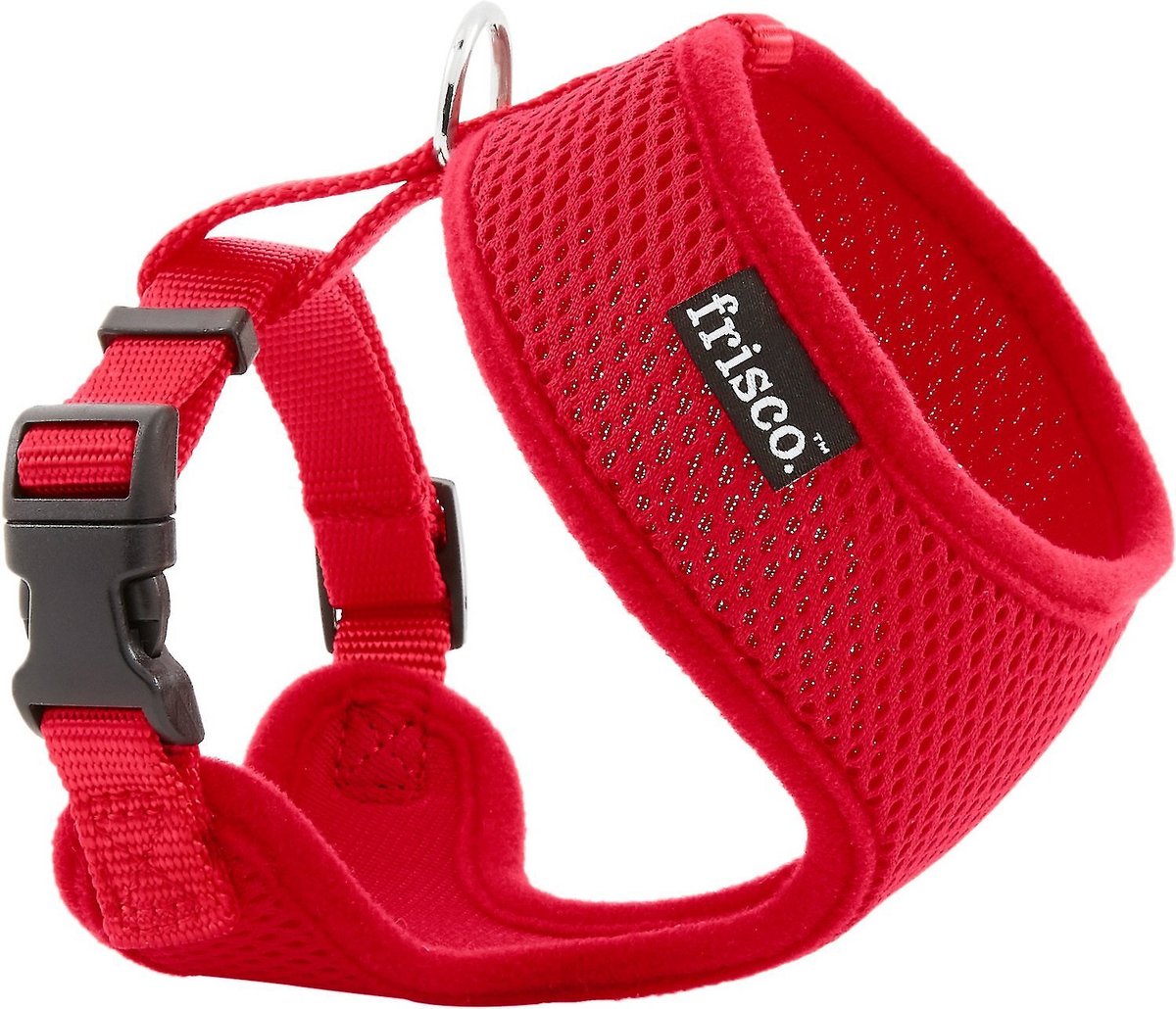 Frisco Small and Medium Breed Soft Mesh Personalized Back Clip Dog Harness