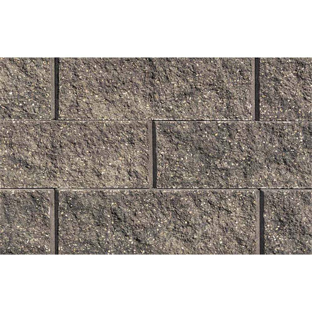 Rockwood Retaining Walls Sapphire 6 in. H x 17.25 in. W x 12 in. D Cascade Concrete Retaining Wall Block (27-Pieces20.25 sq. ft.Pallet) 4010827