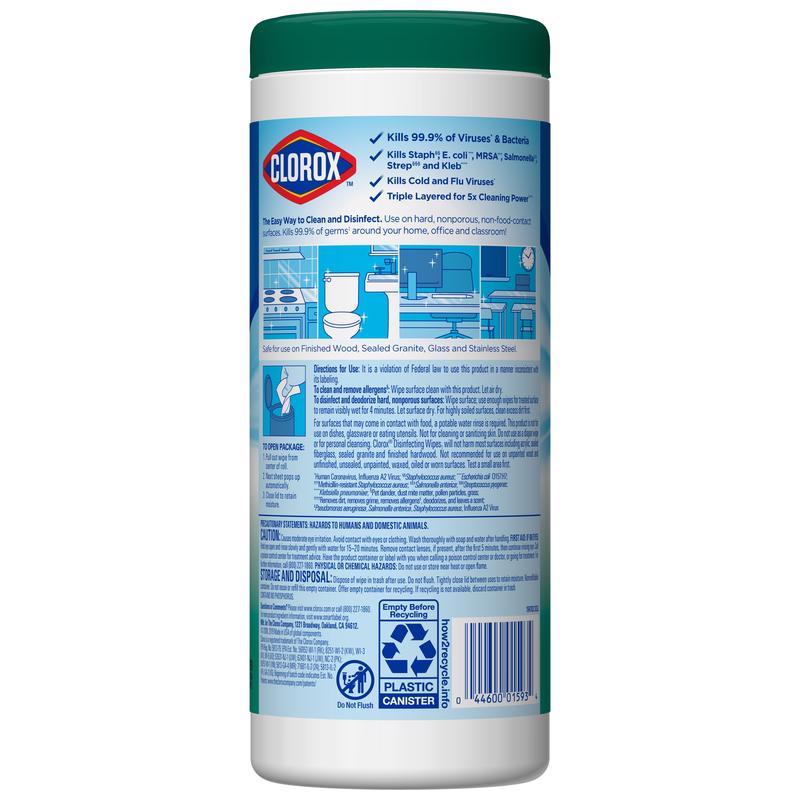 CLOROX DISNFCT WPS 35PK