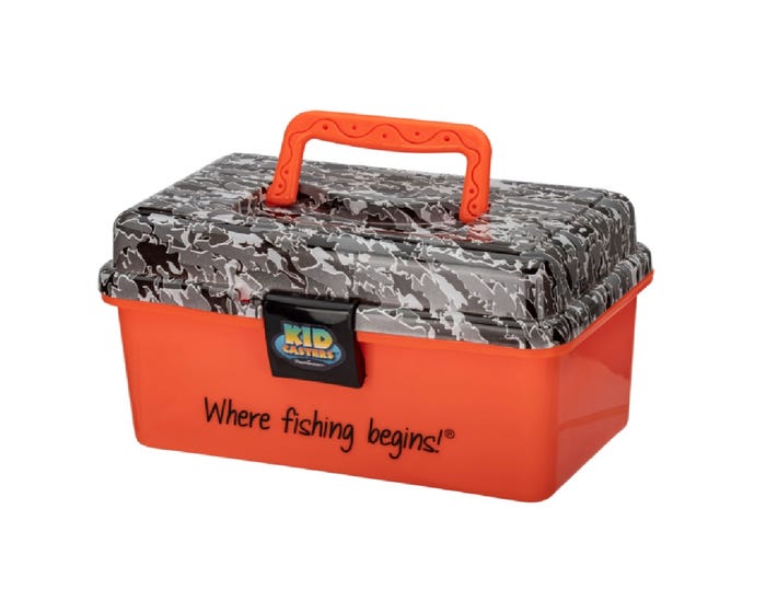 Kid Casters Orange Tackle Box - KCTBORANGE