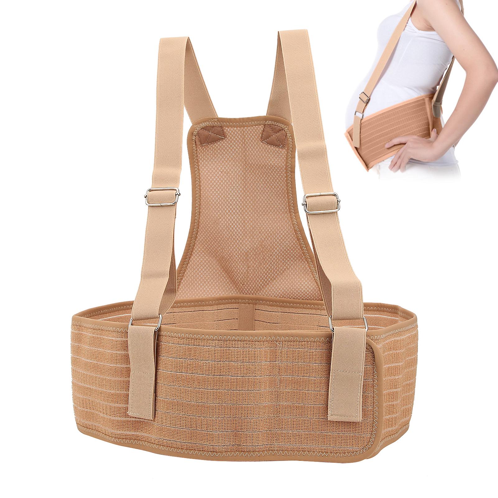 Maternity Belt Pregnancy Support Breathable Adjustment Shoulder Postpartum Beltkhaki