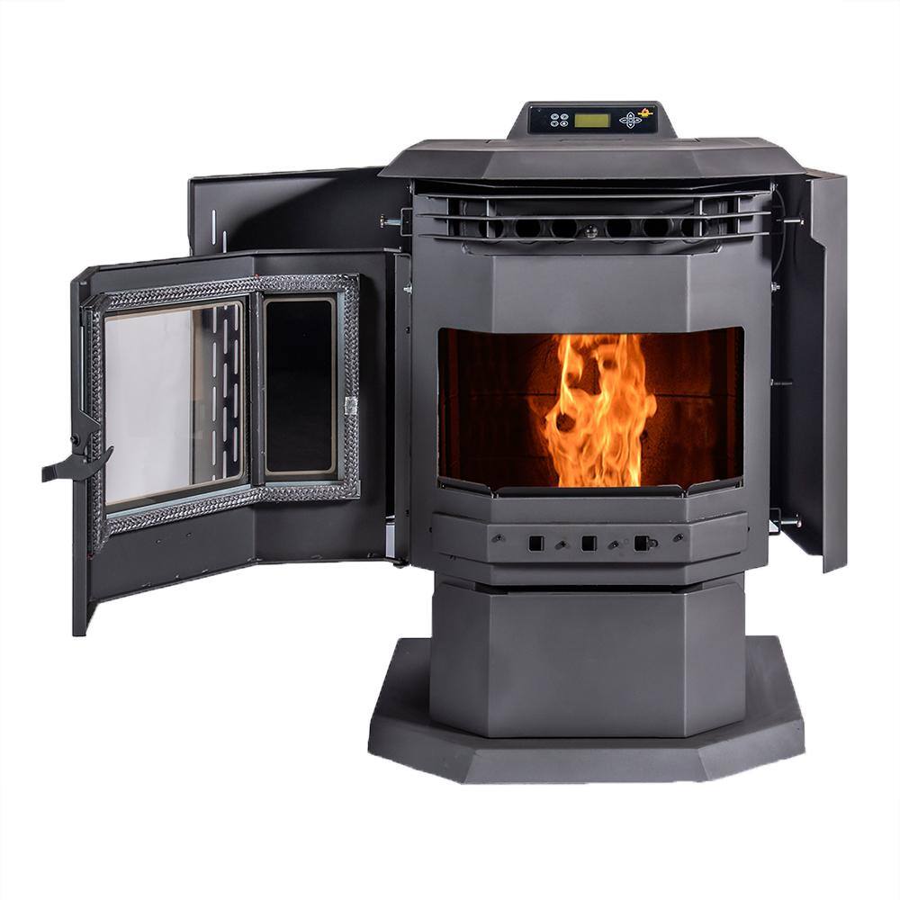 ComfortBilt HP21 Pellet Stove 2400 sq. ft. EPA Certified with Auto Ignition HP21-Black