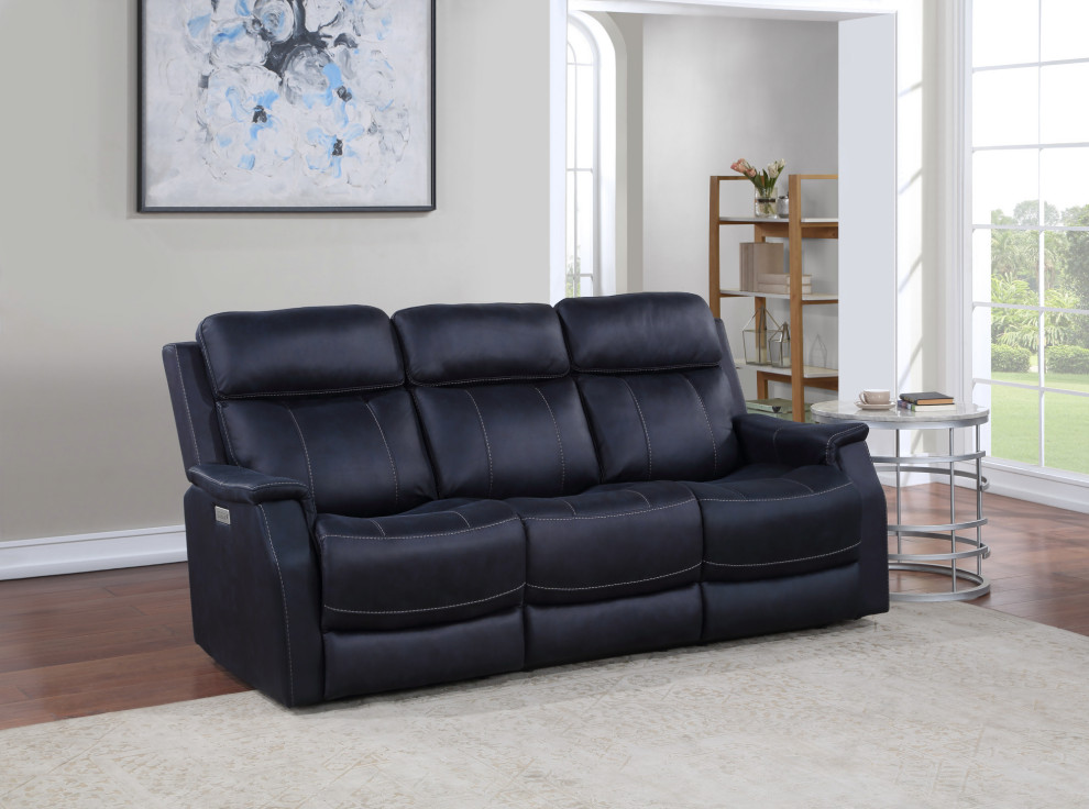 Valencia Power Recliner Console   Contemporary   Loveseats   by Steve Silver  Houzz