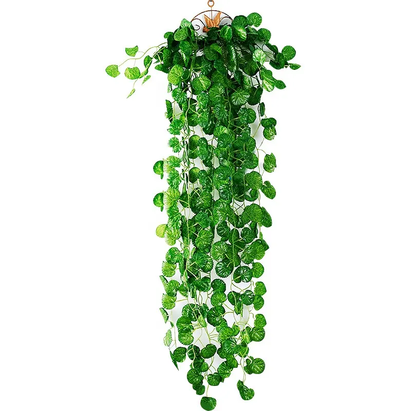 Factory supply artificial wall hanging decoration ivy vines wholesale green plants