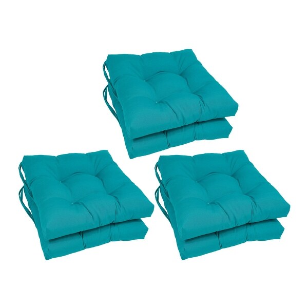 16-inch Square Indoor Chair Cushions (Set of 2， 4， or 6) - 16