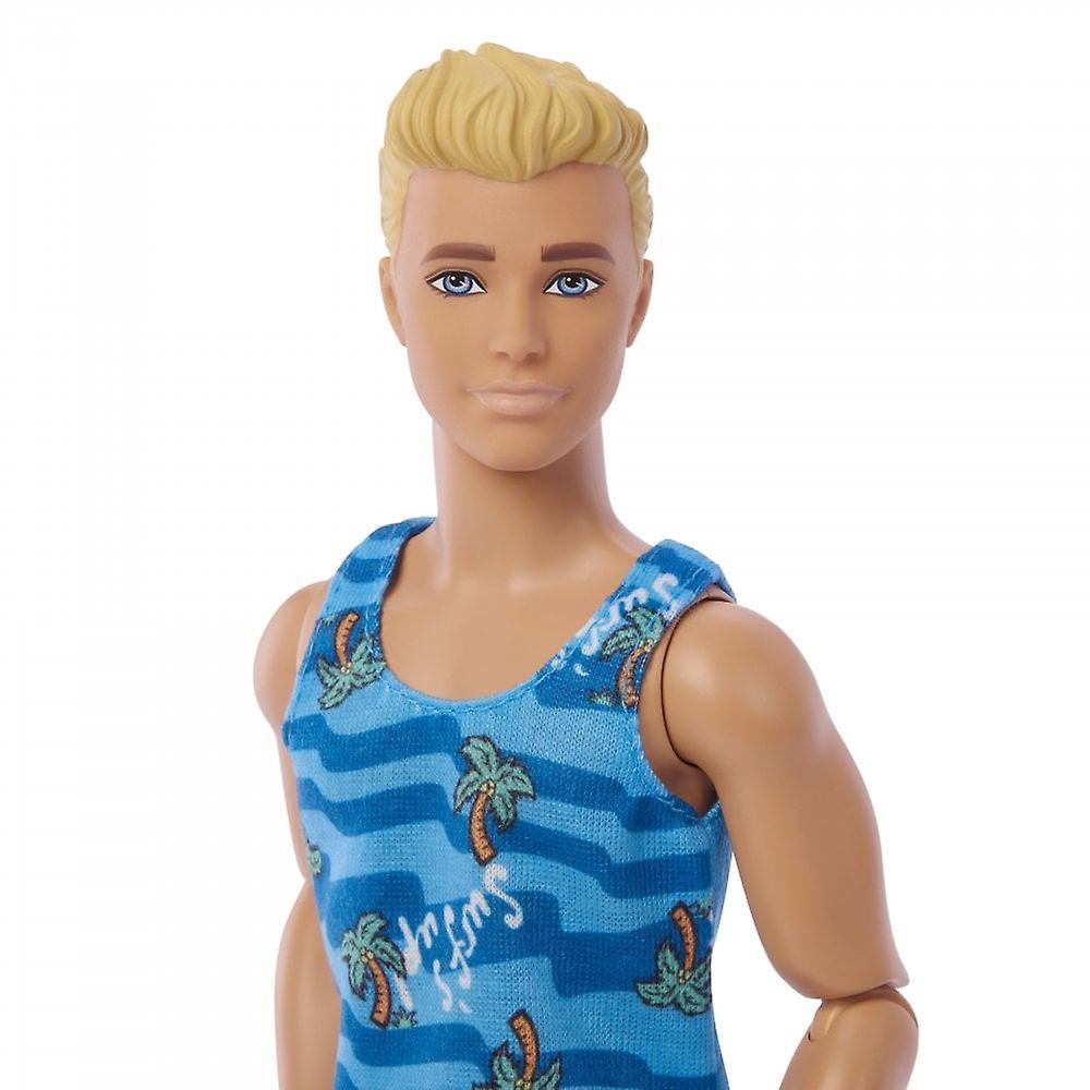 Barbie Move Ken Doll and Surfboard