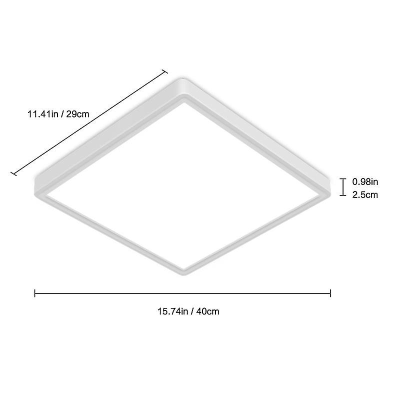 With remote control indoor LED light ultra-thin square ceiling is suitable for bedroom， living room， kitchen corridor