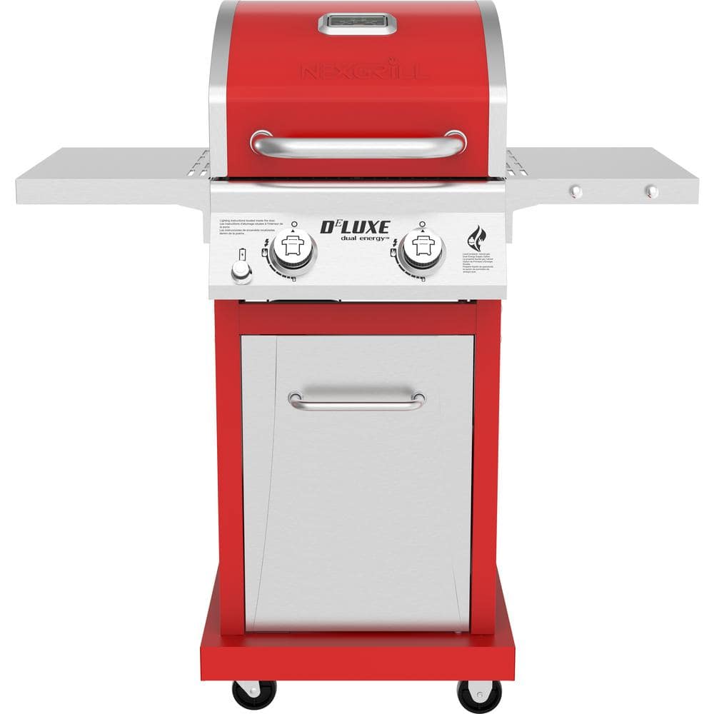 Nexgrill Deluxe 2-Burner Propane Gas Grill in Red 720-0864R