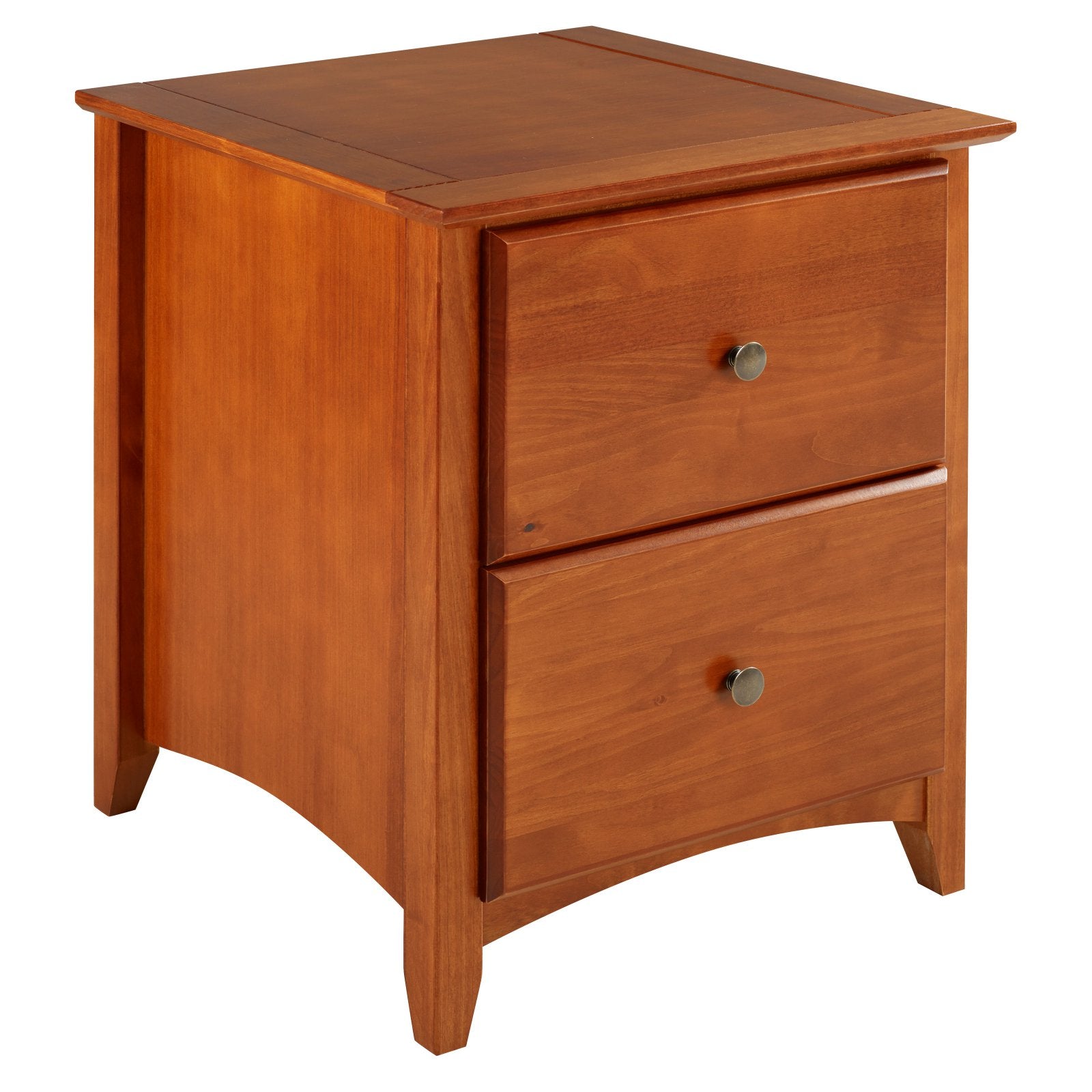 Camaflexi Shaker Style 2 Drawer Night Stand - Multiple Finishes