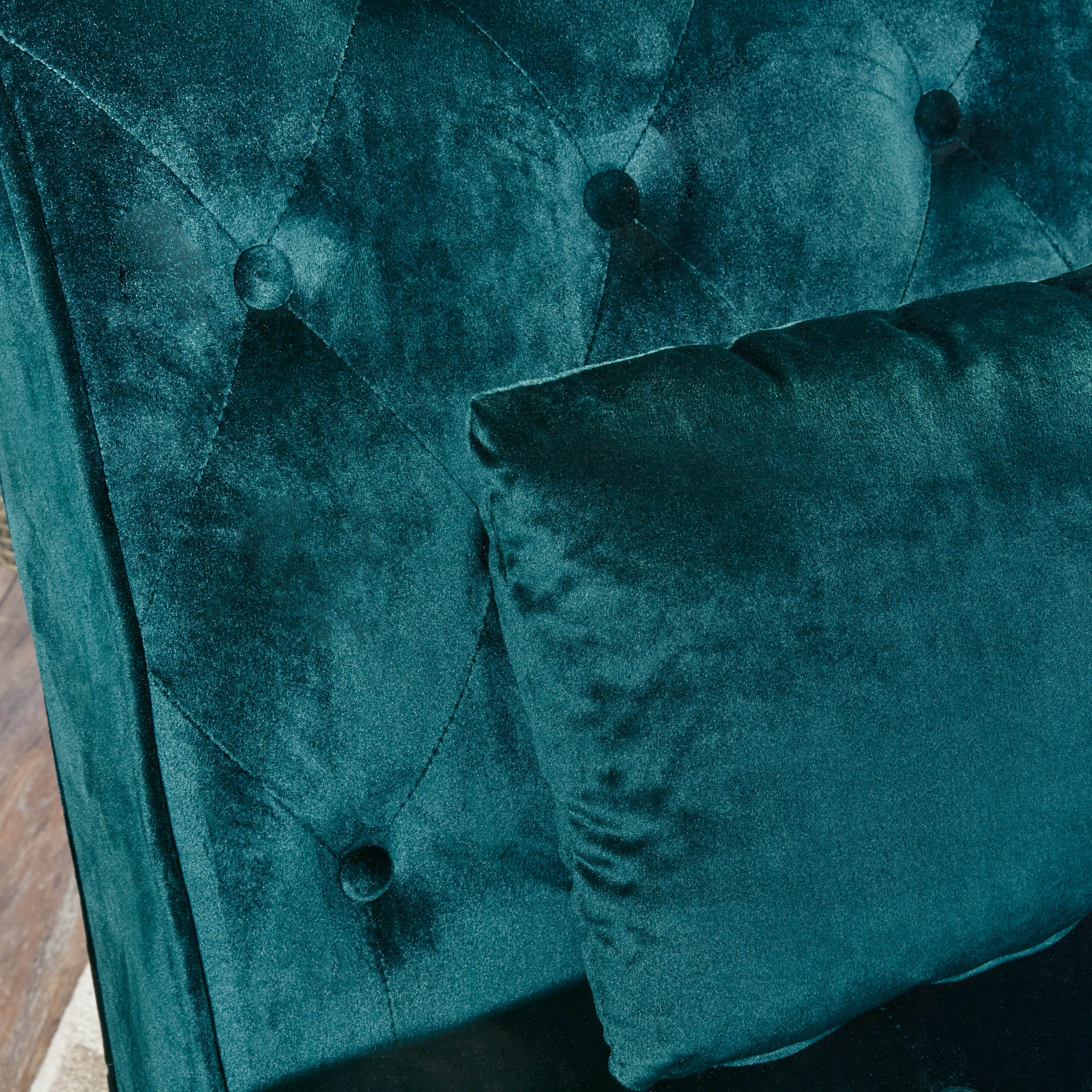 Rafaela Tufted Velvet Chaise Lounge